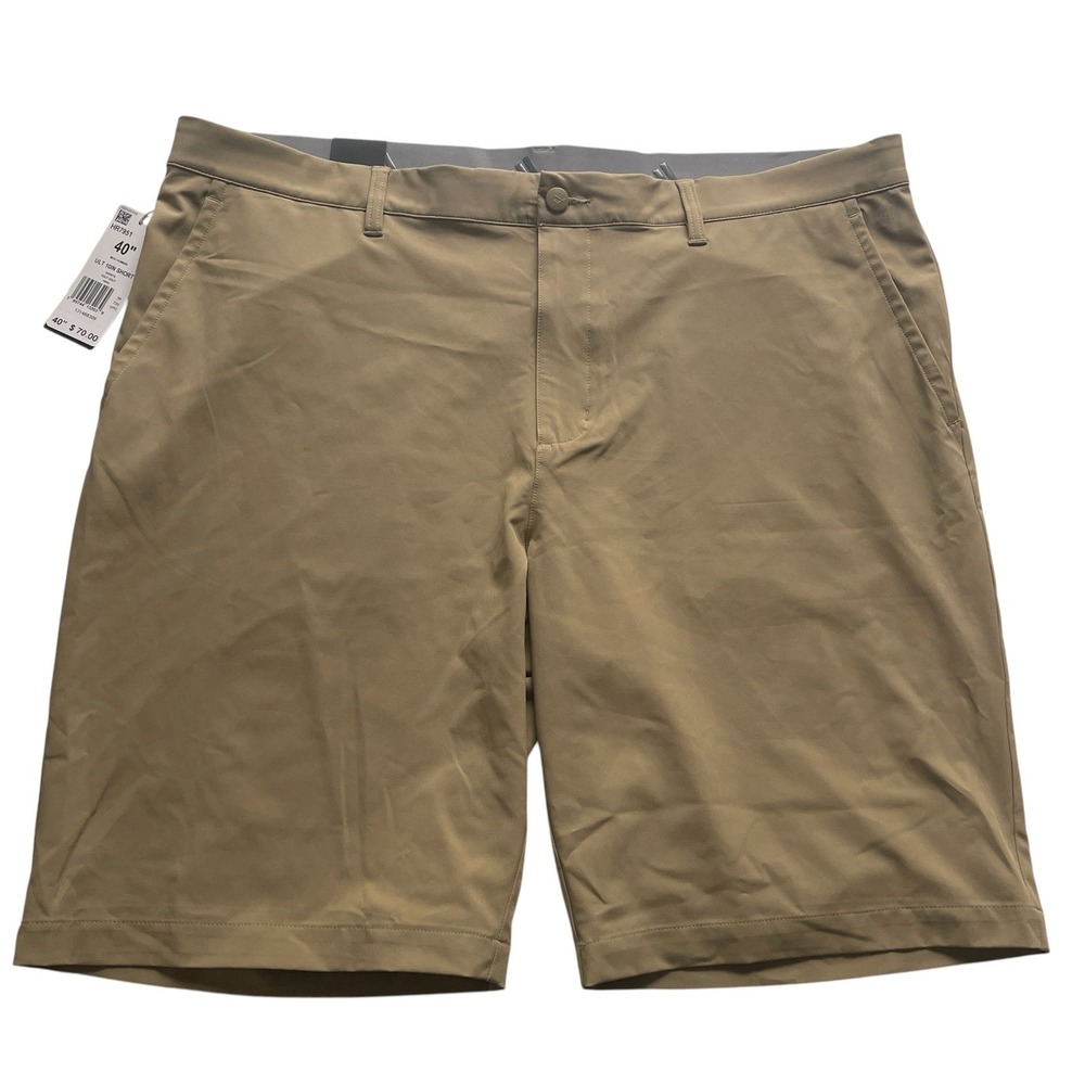 Adidas Golf Shorts Ultimate365 Performance Men 40 Tan Regular Fit Classic New